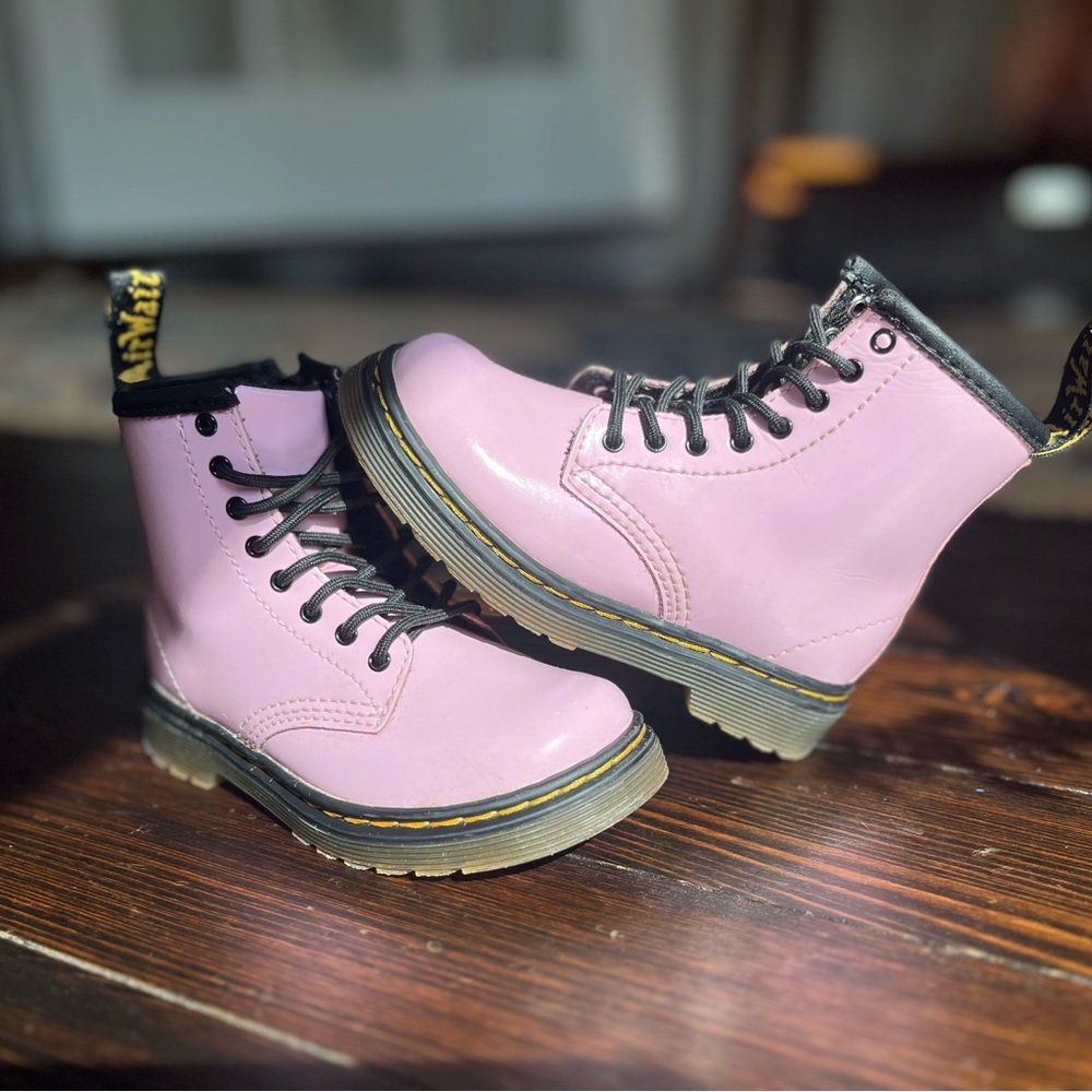 Pink Dr. Martens. Toddler size 8